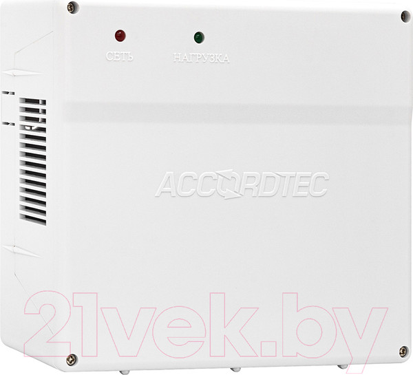 Изображение товара ИБП AccordTec 12В 2А / ББП-20 Исп.1 (пластик белый)