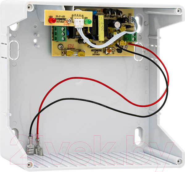 Изображение товара ИБП AccordTec 12В 2А / ББП-20 Исп.1 (пластик белый)
