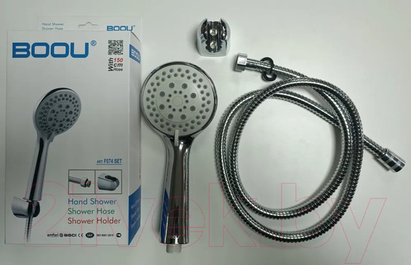 Изображение товара Душевой гарнитур РМС F074SET