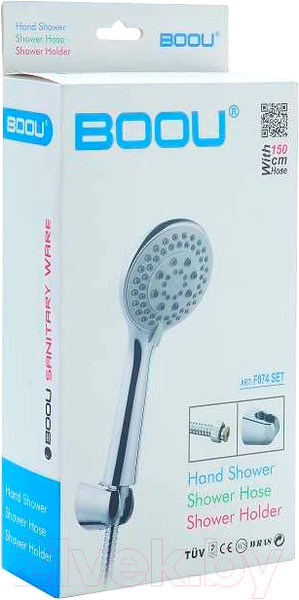 Изображение товара Душевой гарнитур РМС F074SET