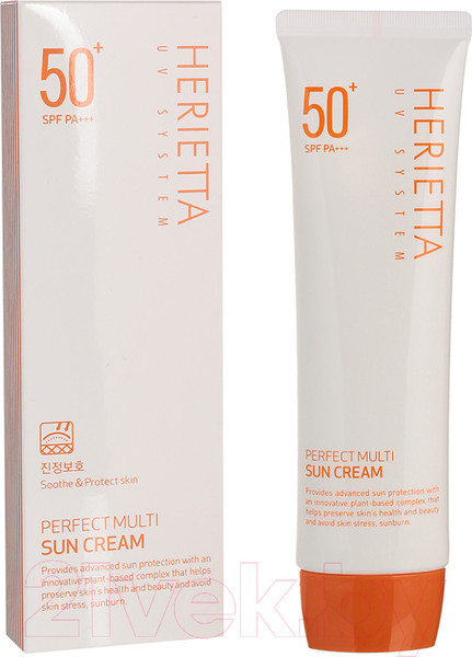 Изображение товара Крем солнцезащитный Welcos Herietta Perfect Multi Sun Cream (90г)