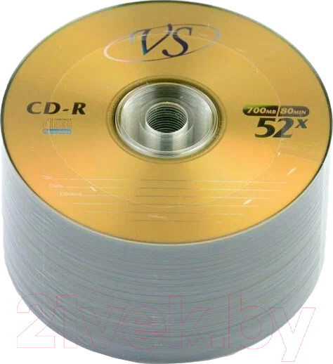 Изображение товара Набор дисков CD-R VS 80 / VSCDRB5003