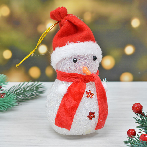 Изображение товара Световая фигурка ЭРА Снеговик / 106205