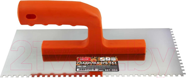 Изображение товара Гладилка Decor 280х130мм / 661-004