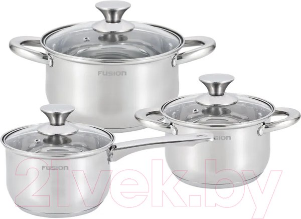 Изображение товара Набор кастрюль FUSION Electronics KWK32233