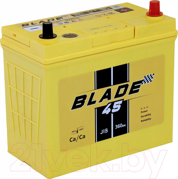 Изображение товара Автомобильный аккумулятор BLADE Asia JR 360A / 46B24R (45 А/ч)