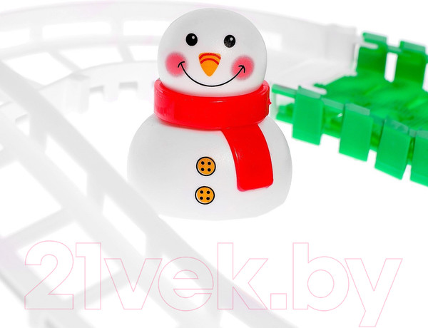 Изображение товара Железная дорога игрушечная Автоград Новогоднее приключение 888-97 / 10257828