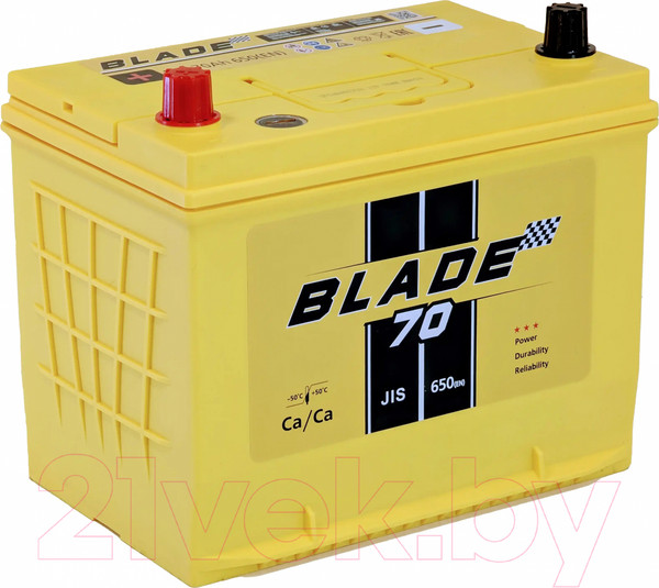 Изображение товара Автомобильный аккумулятор BLADE Asia JL 650A / 65D26L (70 А/ч)