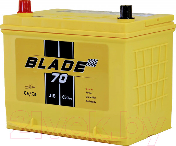 Изображение товара Автомобильный аккумулятор BLADE Asia JL 650A / 65D26L (70 А/ч)