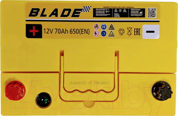 Изображение товара Автомобильный аккумулятор BLADE Asia JL 650A / 65D26L (70 А/ч)