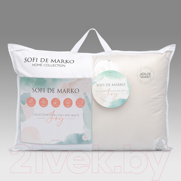 Изображение товара Подушка для сна Sofi de Marko Joy 50x70 / Под-Дж-кр-50x70 (кремовый)