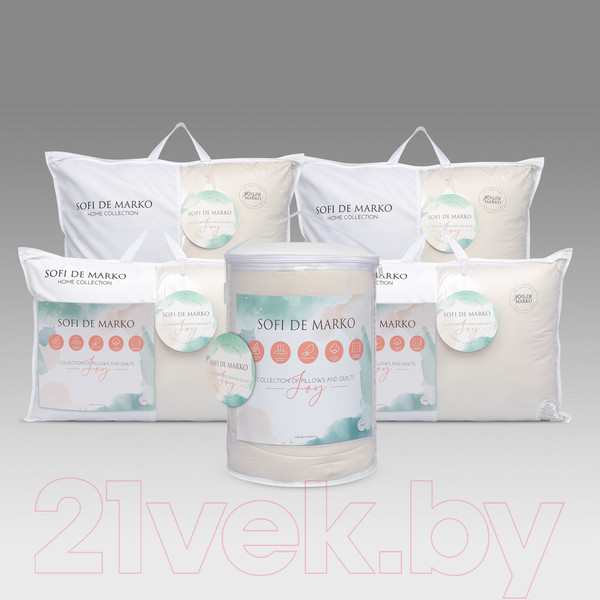 Изображение товара Подушка для сна Sofi de Marko Joy 70x70 / Под-Дж-кр-70x70 (кремовый)