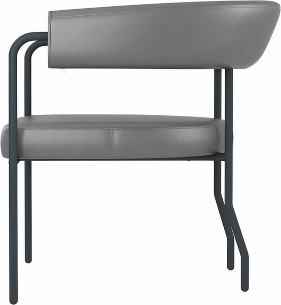 Изображение товара Кресло мягкое Sheffilton SHT-AMS120 (серый/антрацит)