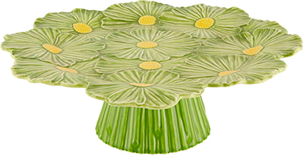 Изображение товара Блюдо для торта Bordallo Pinheiro Maria Flor Космея 65021851