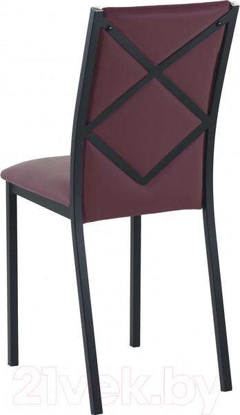 Изображение товара Стул AMC Comfort 2 Г К1.14 (черный/бордо)