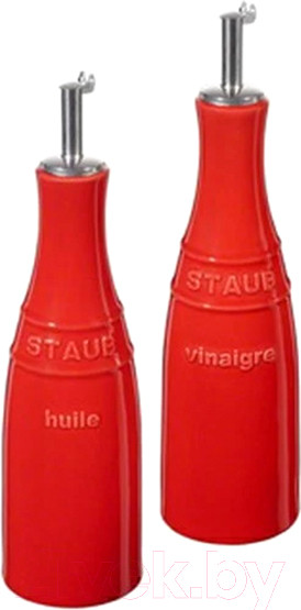 Изображение товара Набор дозаторов для масла/уксуса Staub Ceramic 40511-788 (вишневый)