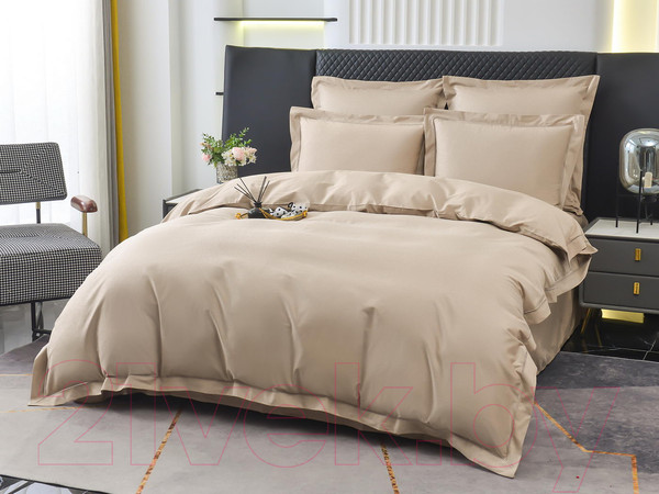 Изображение товара Комплект постельного белья Sofi de Marko Изольда Евро / Евро-1003И (бежевый)