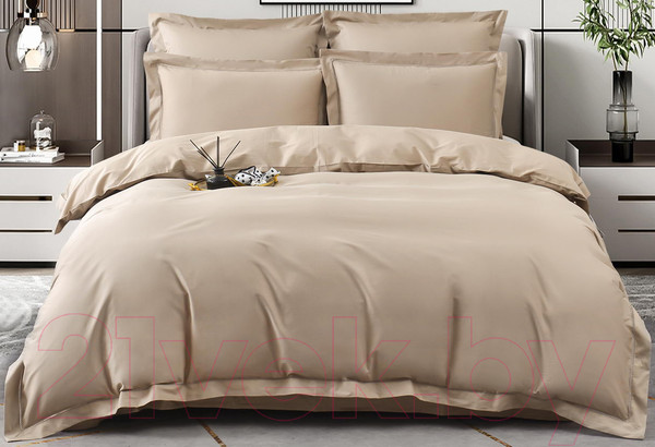 Изображение товара Комплект постельного белья Sofi de Marko Изольда Евро / Евро-1003И (бежевый)