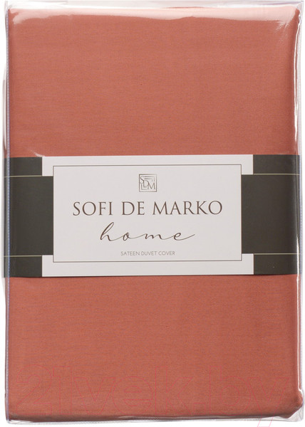 Изображение товара Пододеяльник Sofi de Marko Мармис 200x220 / Под-мс-200x220тер (терракотовый)