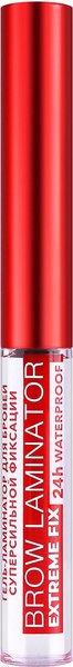 Гель для бровей LUXVISAGE Brow Laminator Extreme Fix 24h Waterproof (4.2г)