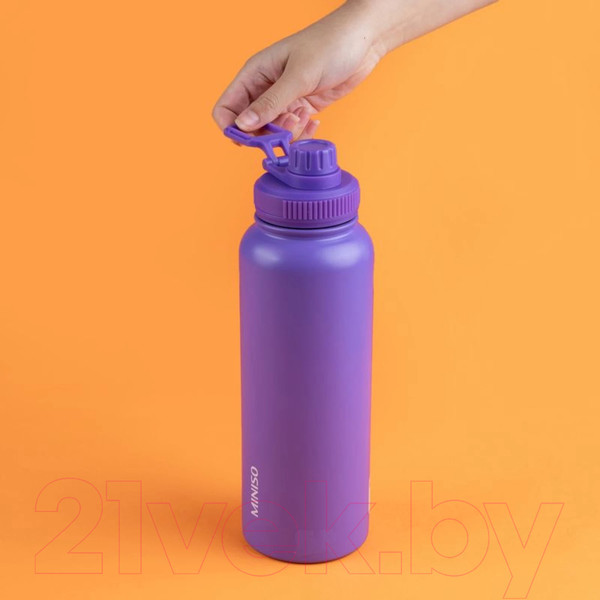 Изображение товара Бутылка для воды Miniso Solid Color 5317