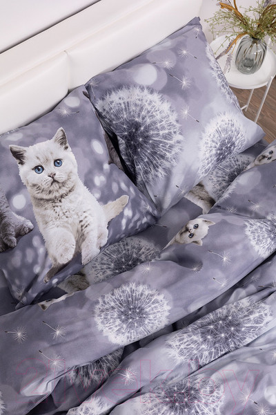 Изображение товара Комплект постельного белья Milanika Пушок 2сп (бязь)