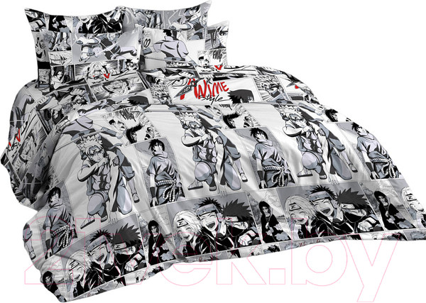 Изображение товара Комплект постельного белья Milanika Катана Евро (бязь)