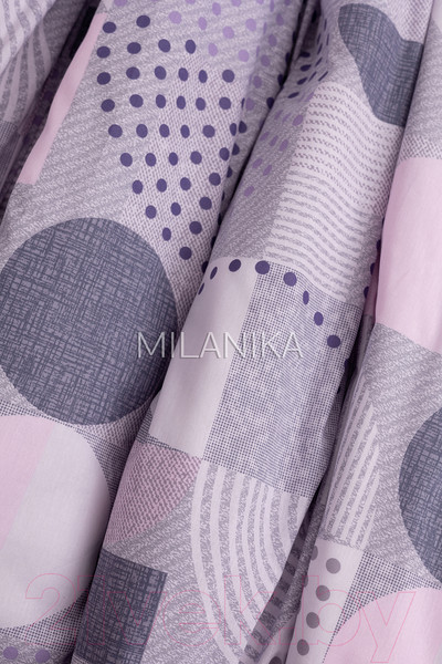 Изображение товара Комплект постельного белья Milanika Бонда Семейный (бязь)