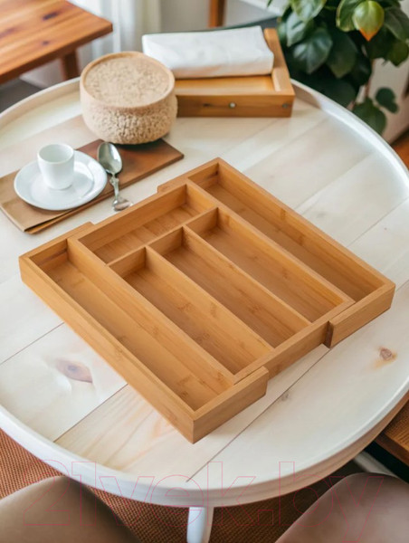 Изображение товара Органайзер для столовых приборов Attribute Bamboo Touch AGB501