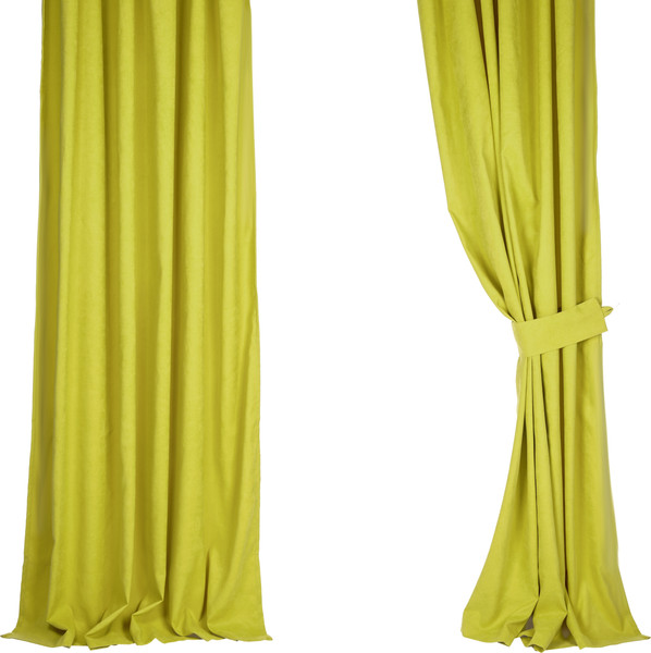 Изображение товара Штора Mio Tesoro Canvas 200х250 (салатовый)