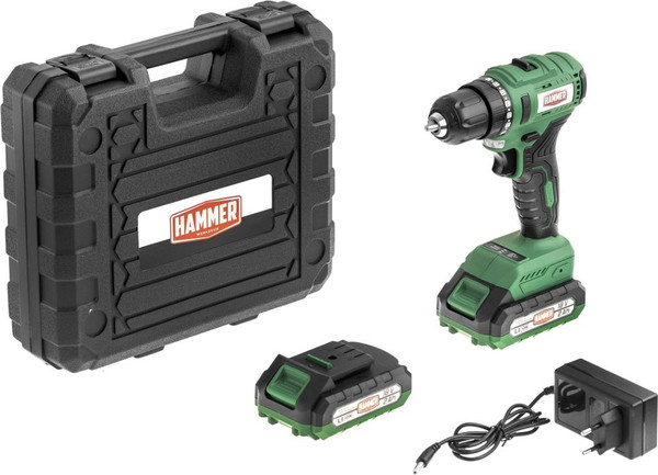 Изображение товара Аккумуляторная дрель-шуруповерт Hammer ACD18BLC