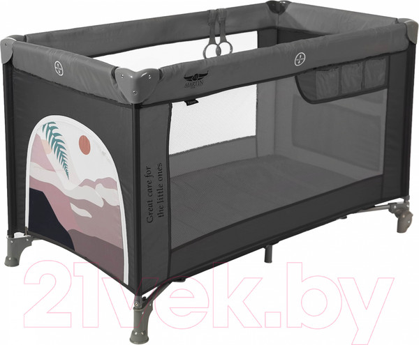 Изображение товара Кровать-манеж Martin Noir Favor (Mоrion Black)