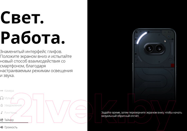 Изображение товара Смартфон Nothing Phone 2A 12GB/256GB (белый)
