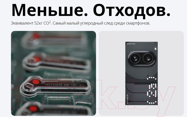 Изображение товара Смартфон Nothing Phone 2A 12GB/256GB (белый)