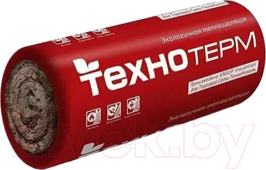 Изображение товара Минеральная вата Технониколь ТехноТерм TR 040 Aquastatik 7214х1220х50 (2шт)