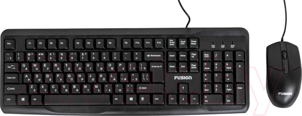 Изображение товара Комплект клавиатура и мышь FUSION Electronics GKIT-508B