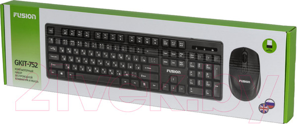 Изображение товара Комплект клавиатура и мышь FUSION Electronics GKIT-752