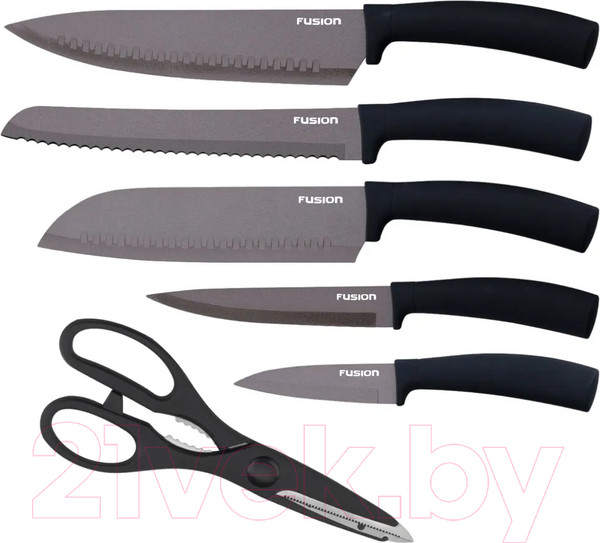 Изображение товара Набор ножей FUSION Electronics SKSS6103 (серебристый)