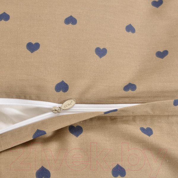 Изображение товара Комплект постельного белья Sofi de Marko Лайки 7Е / 7Е-5671 (шоколадный)