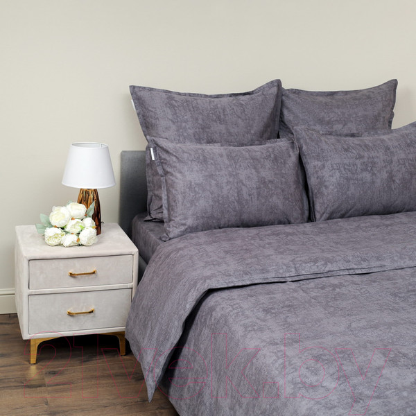 Изображение товара Комплект постельного белья Sofi de Marko Стефани 7Е / 7Е-Ст-ан (антрацит)