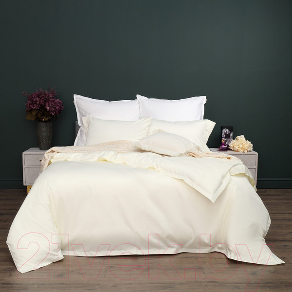 Изображение товара Комплект постельного белья Sofi de Marko Беллини 7Е / 7Е-Бл-мол (молочный)