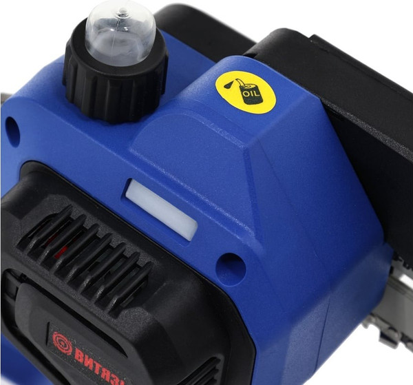 Изображение товара Пила цепная аккумуляторная ВИТЯЗЬ ПЦ-А-220-6 / 18032002-2 (с 2-мя АКБ и ЗУ)