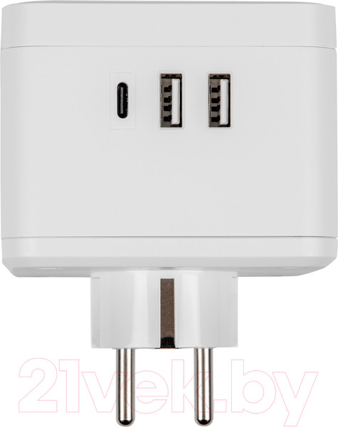 Изображение товара Электроразветвитель Uniel S-GES2-16SBUC WHITE / UL-00011245