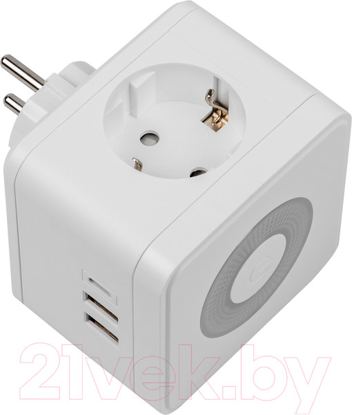 Изображение товара Электроразветвитель Uniel S-GES2-16SBUC WHITE / UL-00011245