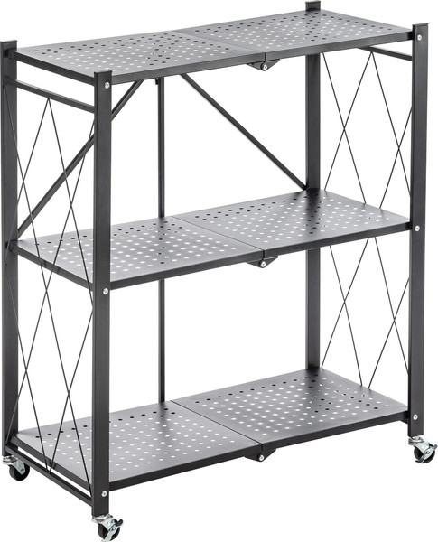 Изображение товара Стеллаж Mio Tesoro Tirus Mini MCS1032-3 (черный)