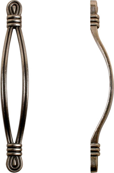 Изображение товара Ручка для мебели StahlBuro C2510-128 (2шт, состаренное серебро)