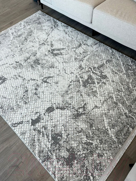 Изображение товара Ковер Radjab Carpet Бутик BT 328 Прямоугольник 11550RK (2x2.9, Dark Grey)