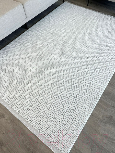 Изображение товара Ковер Radjab Carpet Бутик BT 318 Прямоугольник 11515RK (1.6x2.3, Cream)