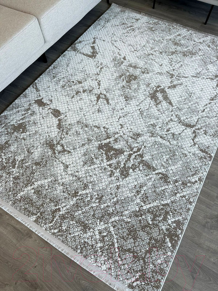 Изображение товара Ковер Radjab Carpet Бутик BT 328 Прямоугольник 11549RK (2x2.9, Cream/Brown)