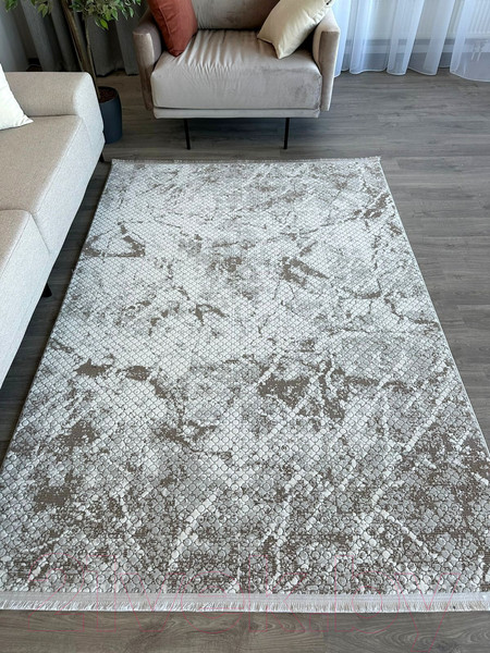 Изображение товара Ковер Radjab Carpet Бутик BT 328 Прямоугольник 11549RK (2x2.9, Cream/Brown)